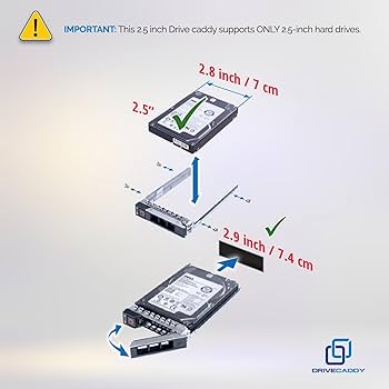Amazon.co.jp: DRIVECADDY 2.5インチハードドライブキャディ 3個